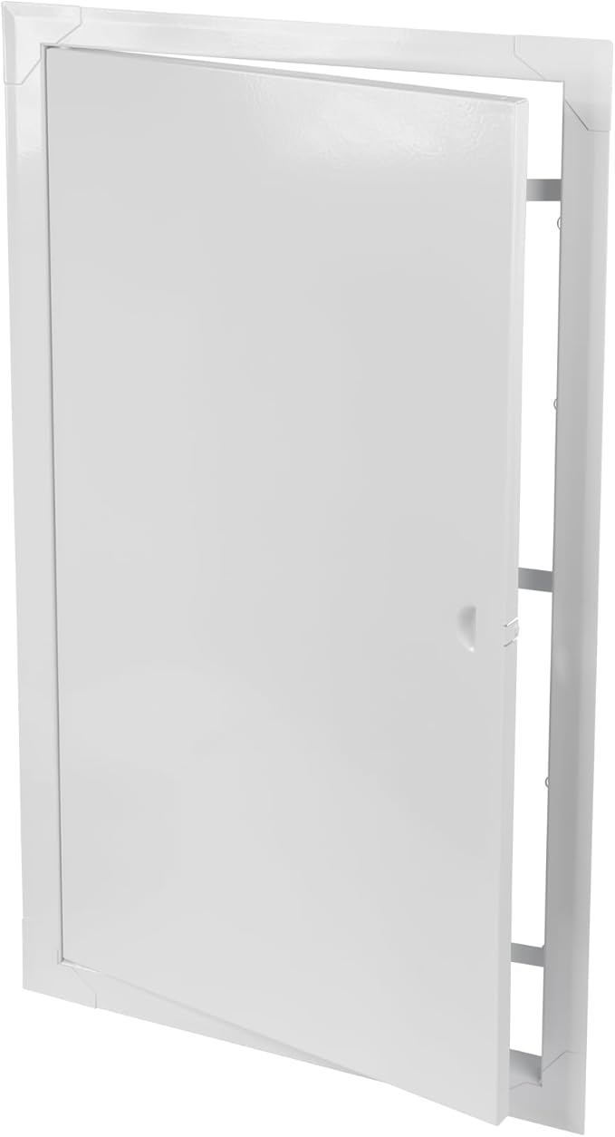 12" x 24" White Metal Access Panel. Service Shaft Door Panel. Plumbing by Unknown