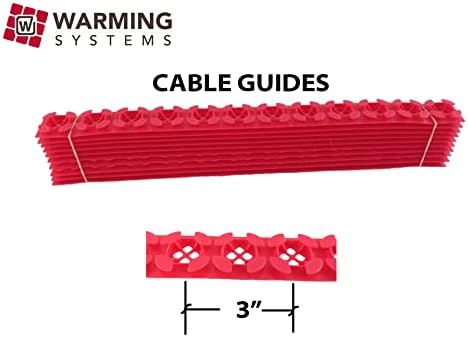 100 Sqft Warming Systems 120 V Electric Tile Radiant Floor Heating Cable - Image 6