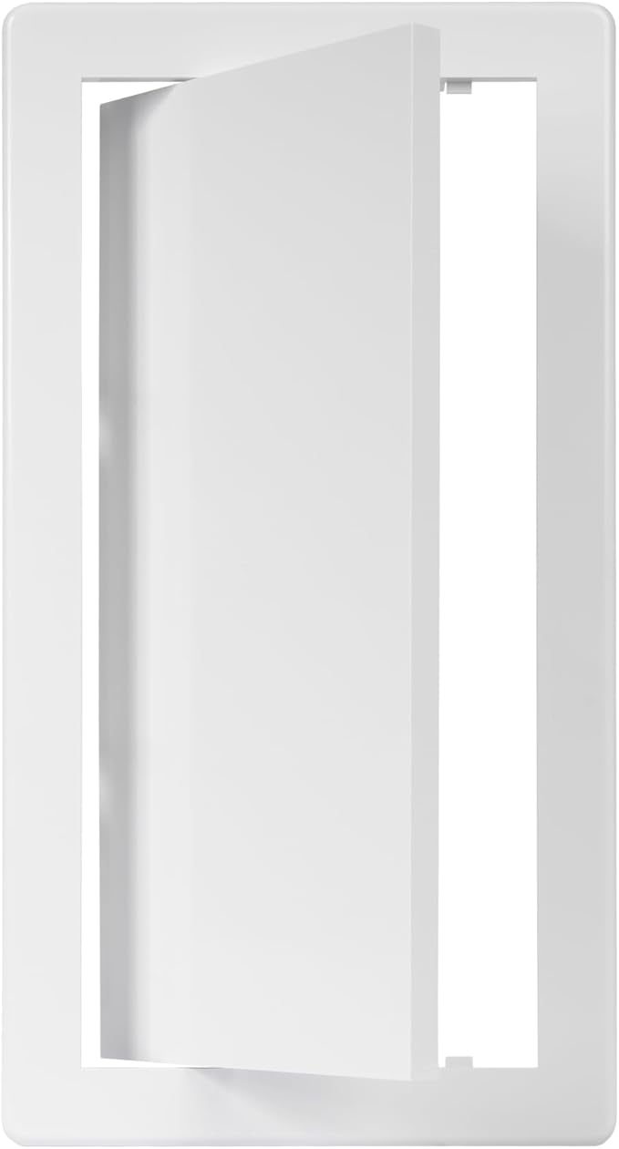 6" x 12" White Plastic Access Panel. Service Shaft Door Panel. Plumbing - Image 6