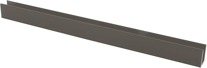 Brixwell SDCD38GM-CCP23-XCP10 Gun Metal 3/8" Fixed Panel Shower Door Deep - Image 5