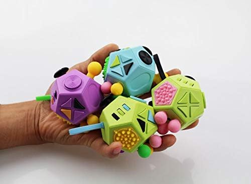 Fidget Dodecagon –12-Side Fidget Toys Cube Relieves Stress and Anxiety Anti - Image 8