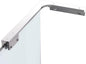 Shower Glass Support Bar, Both Sides Available, Frameless Bathroom Glass Clamp by AatrixQuayn