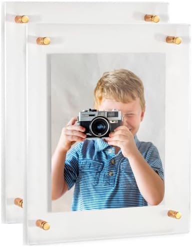 ArtToFrames 10x20 Inch Double Panel Floating Acrylic Picture Frame comes by ArtToFrames