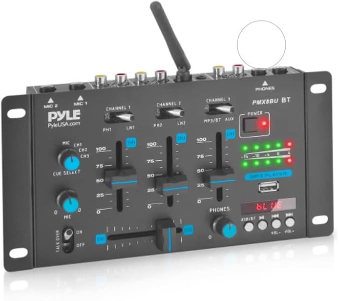 Pyle Wireless DJ Audio Mixer by PyleUSA