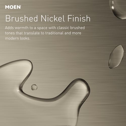 moen dn6893bn 3-piece decorative bath hardware set, side view