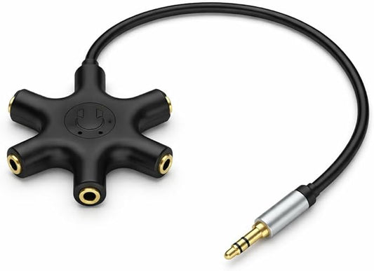 Mizi 5-Way 3.5mm Headphone Splitter by Mizi