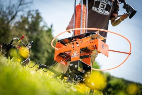 do all outdoors fowl play electronic clay pigeon, front angle view