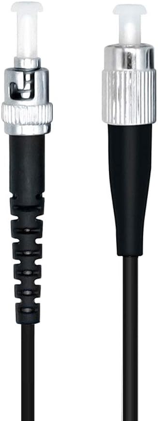 Jeirdus 10M FC to ST Outdoor Armored Simplex 9/125 SMFFiber Optic Cable Jumper - Image 2
