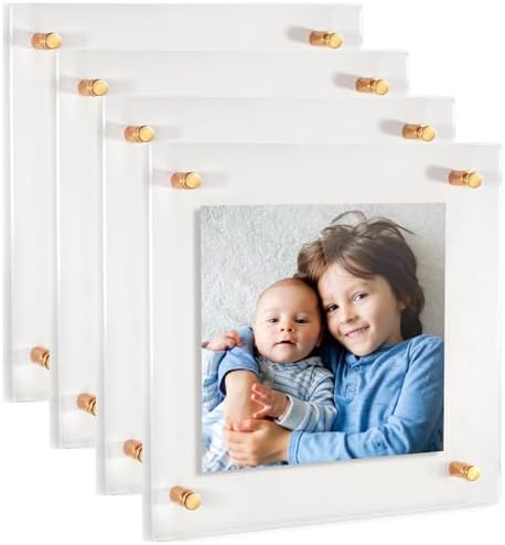 ArtToFrames 16x16 Inch Double Panel Floating Acrylic Picture Frame comes by ArtToFrames