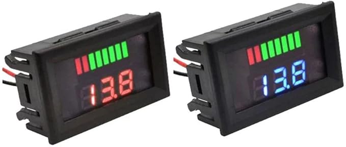 Battery Charge Level Indicator Universal Car Battery Capacity Meter Tester - Image 2