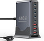 BODSEIEOU USB C Charger Block 440W Charging Station Hub, 8 Port GaN III Fast by BODSEIEOU