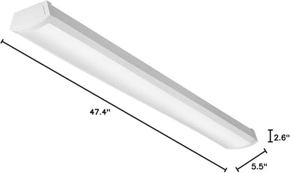 Lithonia Lighting 4 Foot LED Light Fixture, Low-Profile LED Wraparound Flush - Image 11