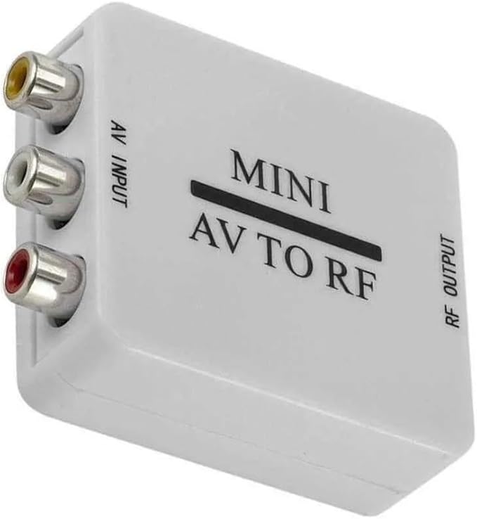 SAIZHUO Video Converter, AV to RF Mini Video Converter Box Driver-Free Adapter - Image 6