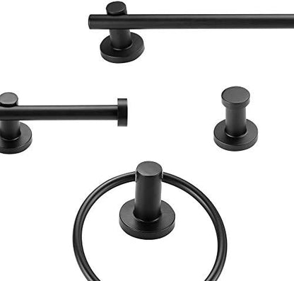 globe electric 51710 5-piece bathroom accessory set with, view 9