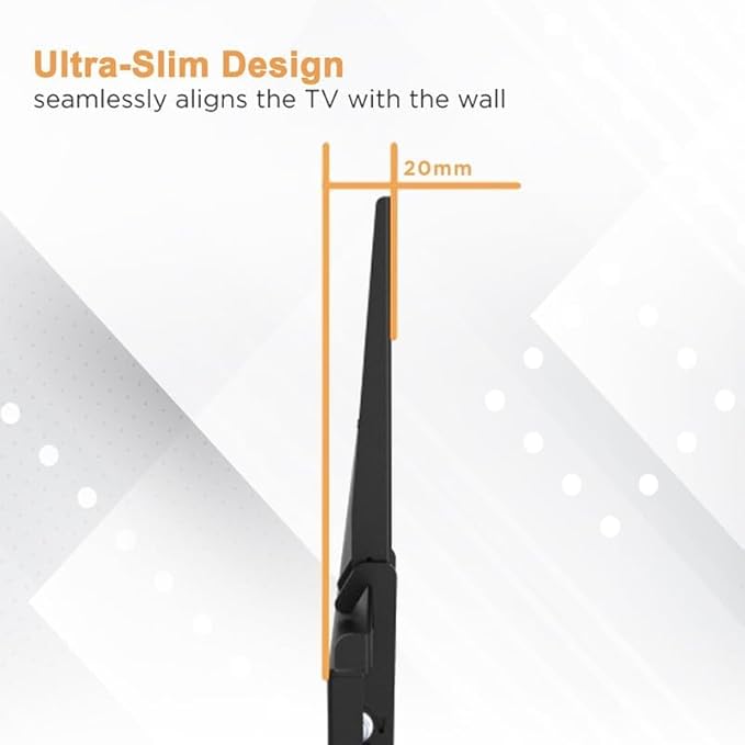 Ultra Slim Flat TV Wall Mount Bracket - Image 4