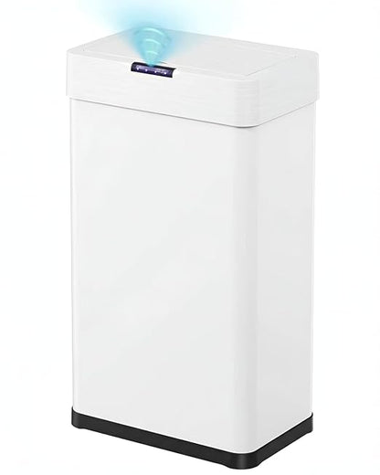 TLSUNNY 13.2 Gallon Motion Sensor Trash Can, Touchless Automatic Garbage Can by TLSUNNY