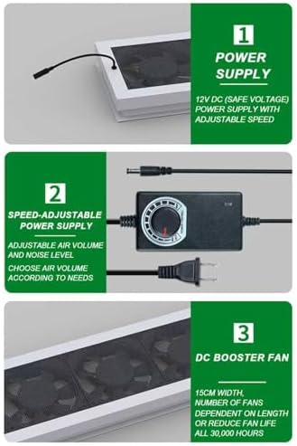 Adjustable Door & Window Fan - Image 7