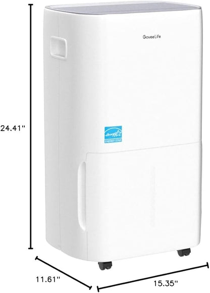 GoveeLife Dehumidifier for Home 4, 500 Sq.Ft, 50 to 137 Pint Smart Auto - Image 10