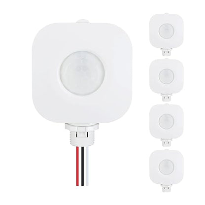 ECOELER Ceiling Occupancy Motion Sensor Switch, High Bay Fixture Mount 360° by ECOELER