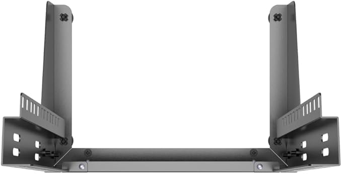 QiaoYoubang 10 inch Small Desktop Network Rack, 4U Mini Open Frame Desktop - Image 5