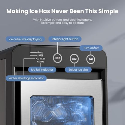 Countertop Bullet Ice Maker - Image 4