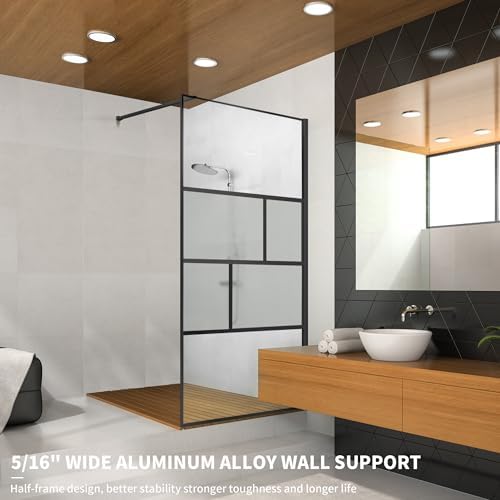 bathroom shower door, modern grid shower door 34 showing dimensions