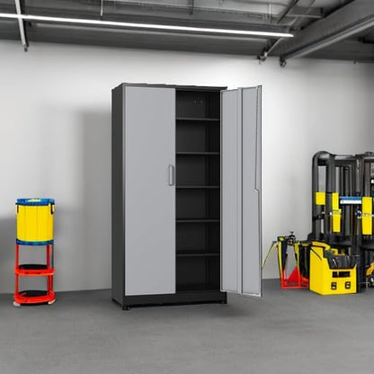 SISESOL Wide & Deep Metal Storage Cabinet - Image 6