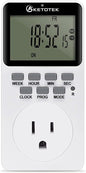 Digital Plug-in Timer Outlet Socket 20 on/Off Programmable Timer Switch 24 by KETOTEK