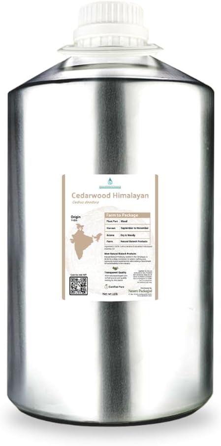 Cedarwood Himalayan Essential Oil by NaturePackaged
