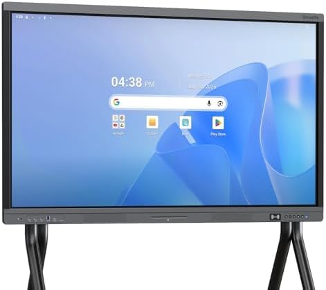 Shiarffe X5 Smart Board 55 Inch 4K Interactive Whiteboard Google EDLA-Certified by Shiarffe