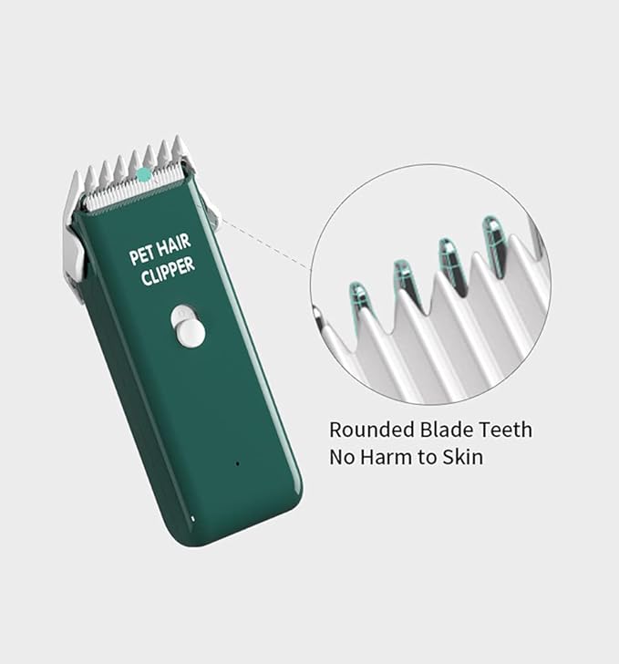 Dog Clippers, Quiet Washable USB Rechargeable Cordless Dog Grooming Kit - Image 3