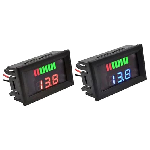Battery Charge Level Indicator Car Battery Capacity Meter Tester Checker - Image 4