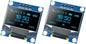 2 PCS 0.96 Inch OLED I2C IIC Display Module 128x64 Pixel SSD1306 Mini by Unknown