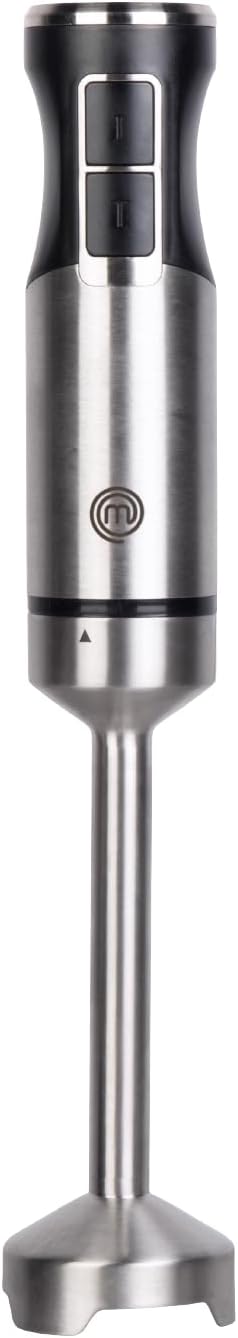 MasterChef Immersion Blender Handheld, Stainless Steel Hand Held Blending Stick by MasterChef