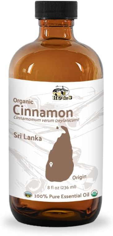 Organic Cinnamon Essential Oil by NaturePackaged