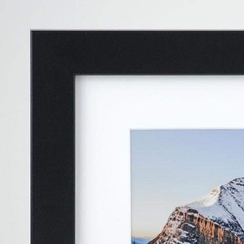 Frame It Easy 33 x 31 Black Wood Frame - Image 2