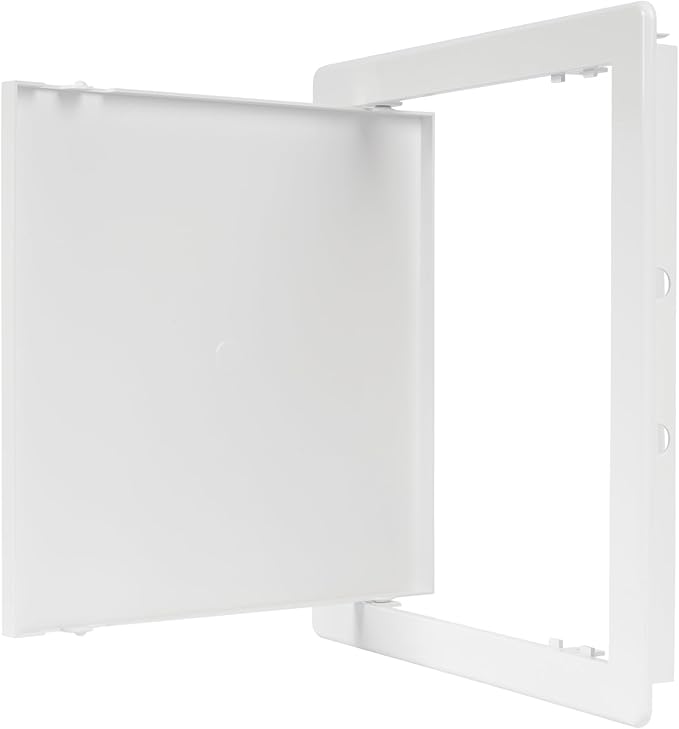10 x 10 White Plastic Access Panel. Service Shaft Door Panel. Plumbing - Image 7