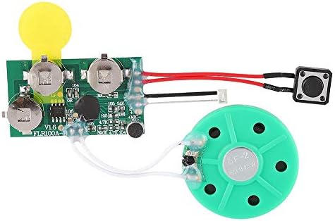 fosa DIY Greeting Card Chip, 60 Seconds Music Sound Audio Voice Recording - Image 8