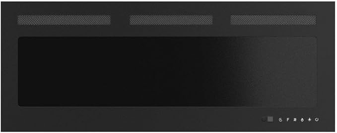 40" Electric Fireplace Wall Mounted and Recessed - Image 4