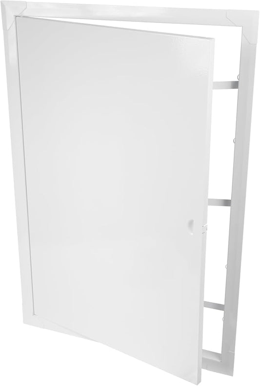 16" x 24" White Metal Access Panel. Service Shaft Door Panel. Plumbing by Unknown