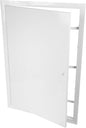 16" x 24" White Metal Access Panel. Service Shaft Door Panel. Plumbing by Unknown