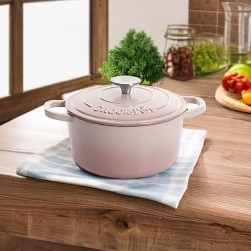 Crock-Pot Artisan Round Enameled Cast Iron Dutch Oven, Pistachio Green - Image 2