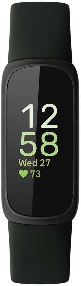 fitbit inspire 3 fitness tracker – advanced health, close-up detail