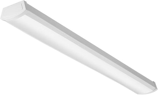 Lithonia Lighting 4 Foot LED Light Fixture, Low-Profile LED Wraparound Flush by AcuityBrands