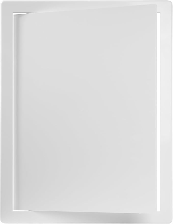 12" x 16" White Plastic Access Panel. Service Shaft Door Panel. Plumbing - Image 6