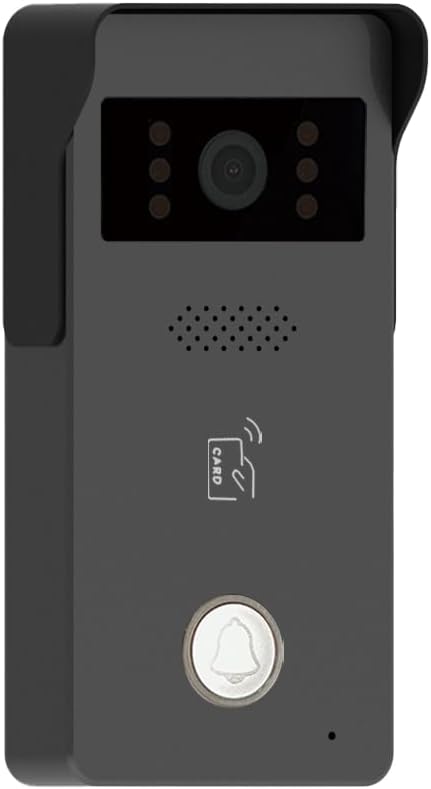 MENGQI-CONTROL LCD Touch Screen Video Intercom Kit Outdoor Camera Monitor Phone - Image 3
