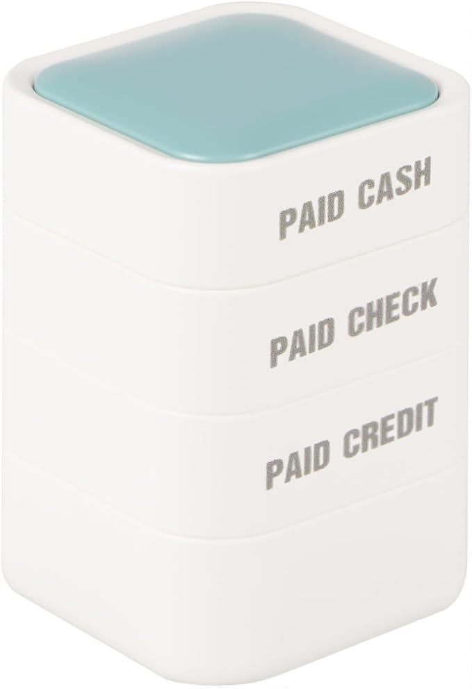 3-in-1 Paid Cash/Paid Check/Paid Credit Stamps in Full - Image 7