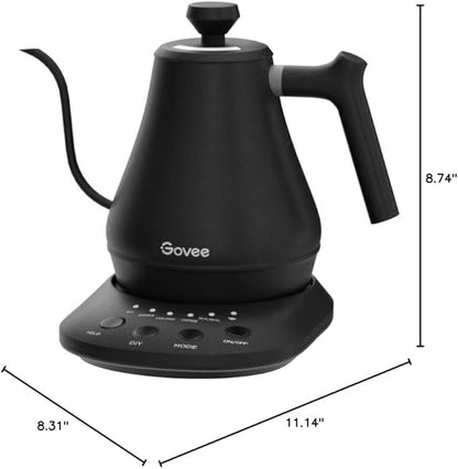Govee Smart Electric Kettle, WiFi Variable Temperature Gooseneck Pour Over - Image 9