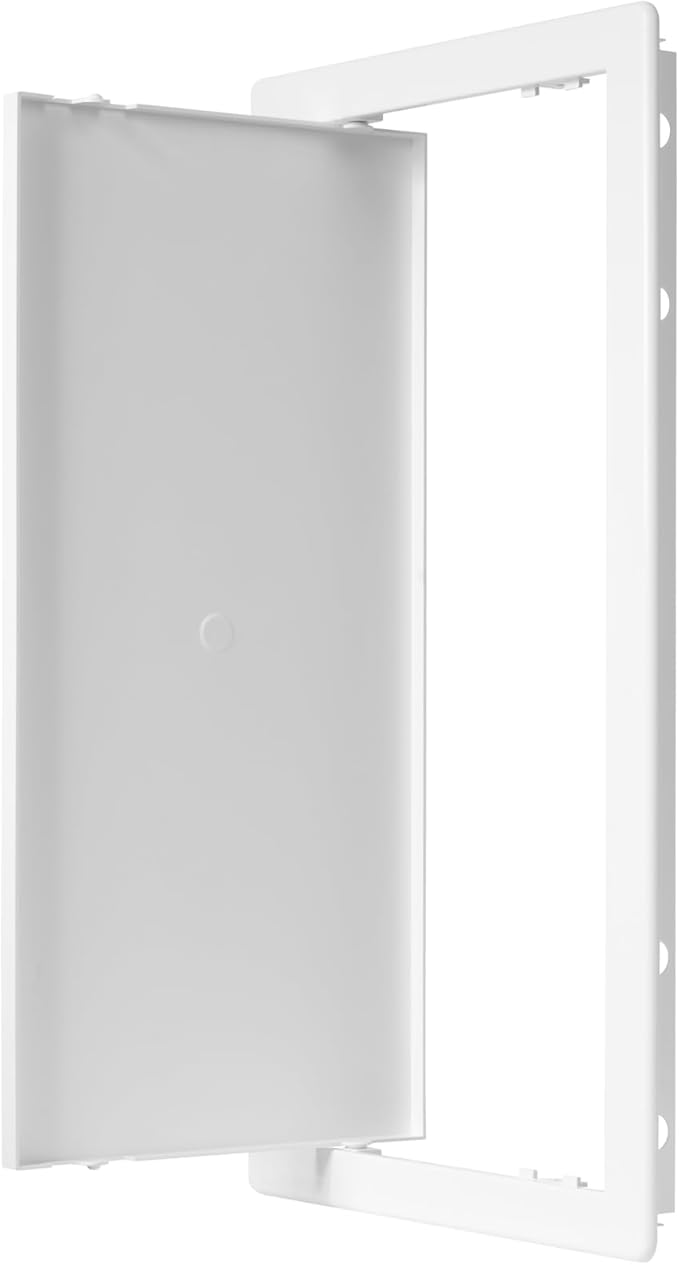 8" x 16" White Plastic Access Panel. Service Shaft Door Panel. Plumbing - Image 7
