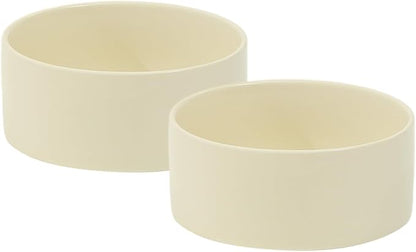 Ceramic 6.1inch Dog Bowls for Small and Medium Breed Dog Dish Pet Food and by Havniva